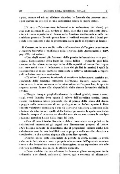 Rassegna della previdenza sociale assicurazioni e legislazione sociale, infortuni e igiene del lavoro