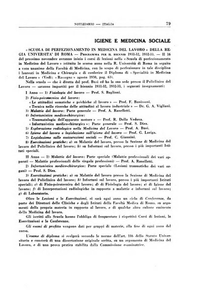 Rassegna della previdenza sociale assicurazioni e legislazione sociale, infortuni e igiene del lavoro