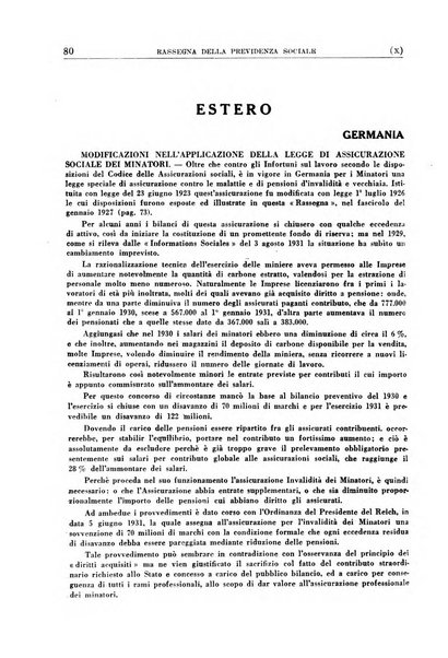 Rassegna della previdenza sociale assicurazioni e legislazione sociale, infortuni e igiene del lavoro