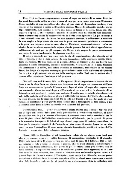 Rassegna della previdenza sociale assicurazioni e legislazione sociale, infortuni e igiene del lavoro