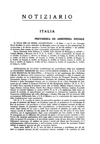 Rassegna della previdenza sociale assicurazioni e legislazione sociale, infortuni e igiene del lavoro