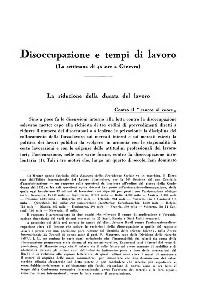 Rassegna della previdenza sociale assicurazioni e legislazione sociale, infortuni e igiene del lavoro