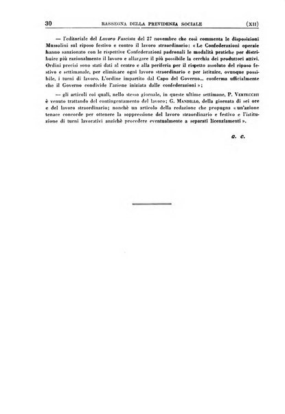 Rassegna della previdenza sociale assicurazioni e legislazione sociale, infortuni e igiene del lavoro