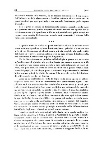 Rassegna della previdenza sociale assicurazioni e legislazione sociale, infortuni e igiene del lavoro