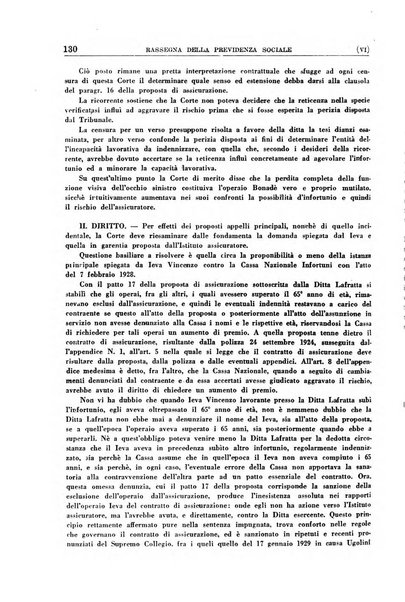 Rassegna della previdenza sociale assicurazioni e legislazione sociale, infortuni e igiene del lavoro