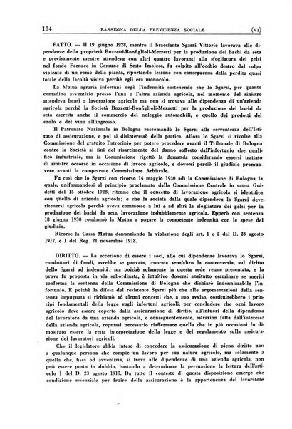 Rassegna della previdenza sociale assicurazioni e legislazione sociale, infortuni e igiene del lavoro