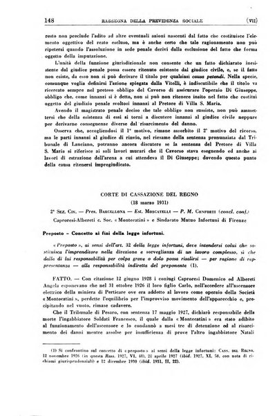 Rassegna della previdenza sociale assicurazioni e legislazione sociale, infortuni e igiene del lavoro