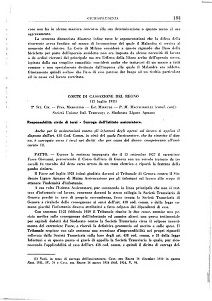 Rassegna della previdenza sociale assicurazioni e legislazione sociale, infortuni e igiene del lavoro