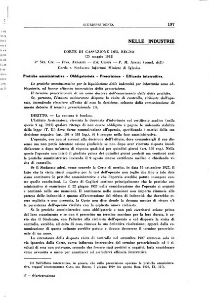 Rassegna della previdenza sociale assicurazioni e legislazione sociale, infortuni e igiene del lavoro