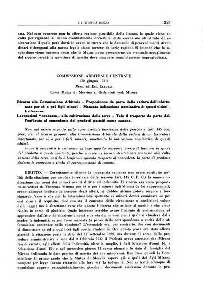 Rassegna della previdenza sociale assicurazioni e legislazione sociale, infortuni e igiene del lavoro