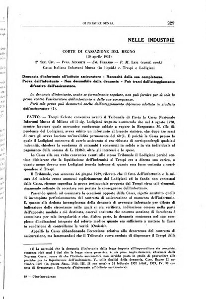 Rassegna della previdenza sociale assicurazioni e legislazione sociale, infortuni e igiene del lavoro