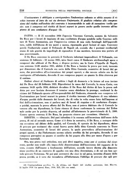 Rassegna della previdenza sociale assicurazioni e legislazione sociale, infortuni e igiene del lavoro