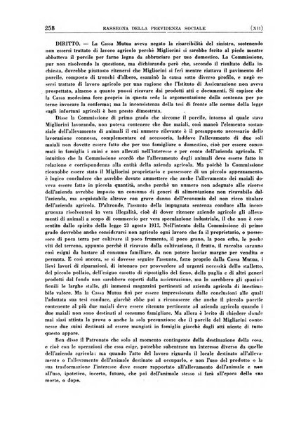 Rassegna della previdenza sociale assicurazioni e legislazione sociale, infortuni e igiene del lavoro