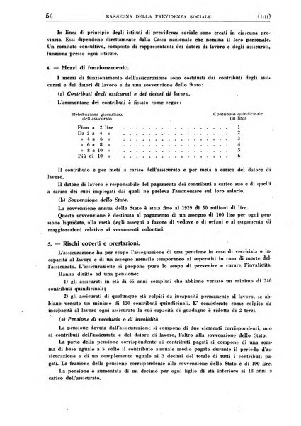 Rassegna della previdenza sociale assicurazioni e legislazione sociale, infortuni e igiene del lavoro