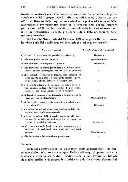 Rassegna della previdenza sociale assicurazioni e legislazione sociale, infortuni e igiene del lavoro