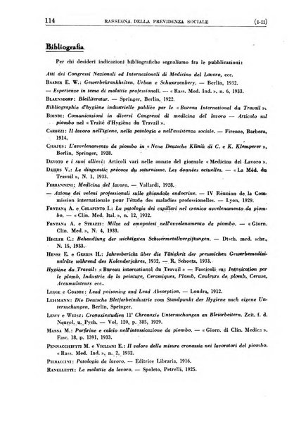 Rassegna della previdenza sociale assicurazioni e legislazione sociale, infortuni e igiene del lavoro
