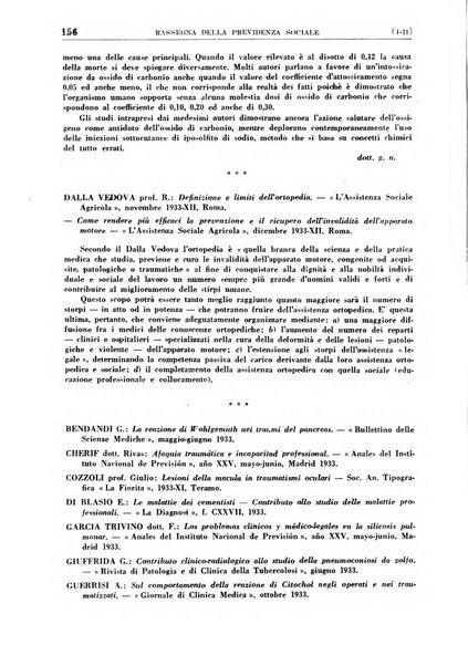 Rassegna della previdenza sociale assicurazioni e legislazione sociale, infortuni e igiene del lavoro