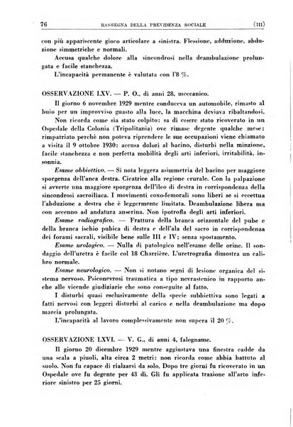 Rassegna della previdenza sociale assicurazioni e legislazione sociale, infortuni e igiene del lavoro