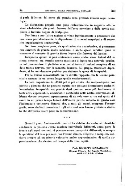 Rassegna della previdenza sociale assicurazioni e legislazione sociale, infortuni e igiene del lavoro