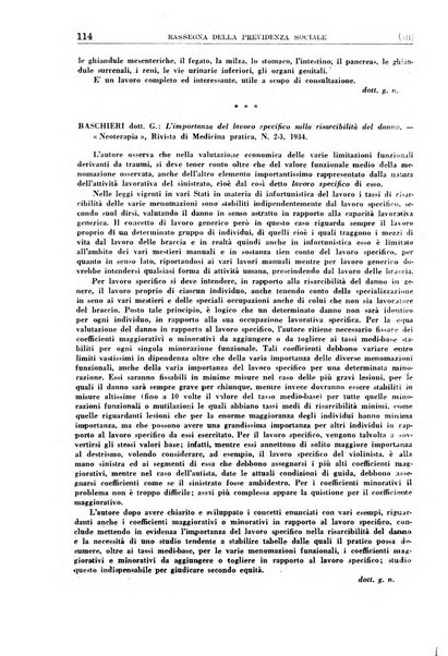 Rassegna della previdenza sociale assicurazioni e legislazione sociale, infortuni e igiene del lavoro