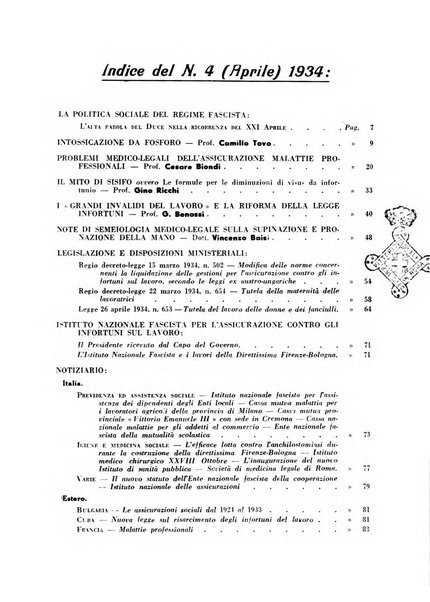 Rassegna della previdenza sociale assicurazioni e legislazione sociale, infortuni e igiene del lavoro