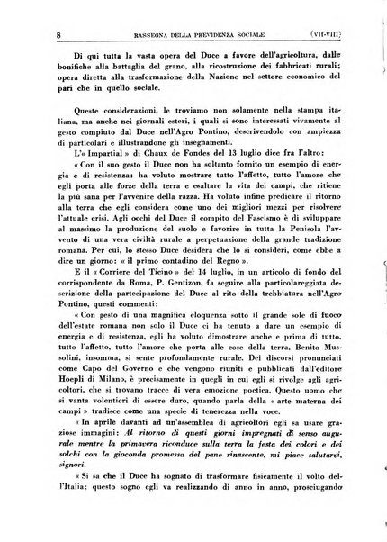 Rassegna della previdenza sociale assicurazioni e legislazione sociale, infortuni e igiene del lavoro