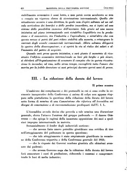 Rassegna della previdenza sociale assicurazioni e legislazione sociale, infortuni e igiene del lavoro