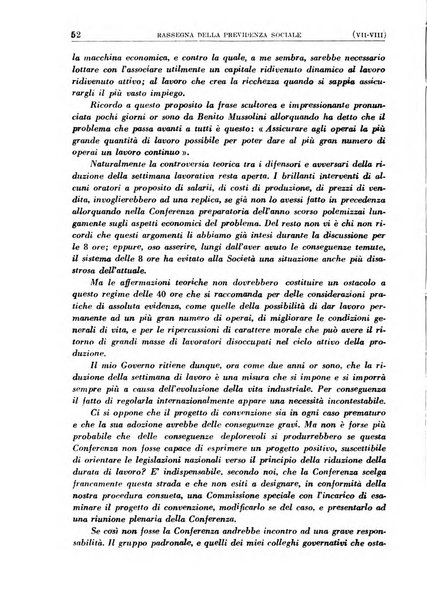 Rassegna della previdenza sociale assicurazioni e legislazione sociale, infortuni e igiene del lavoro