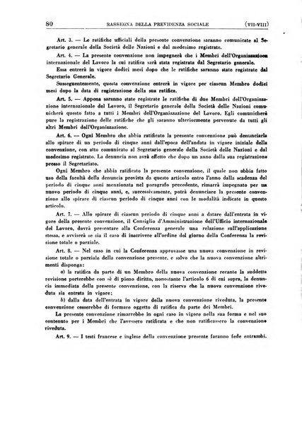 Rassegna della previdenza sociale assicurazioni e legislazione sociale, infortuni e igiene del lavoro