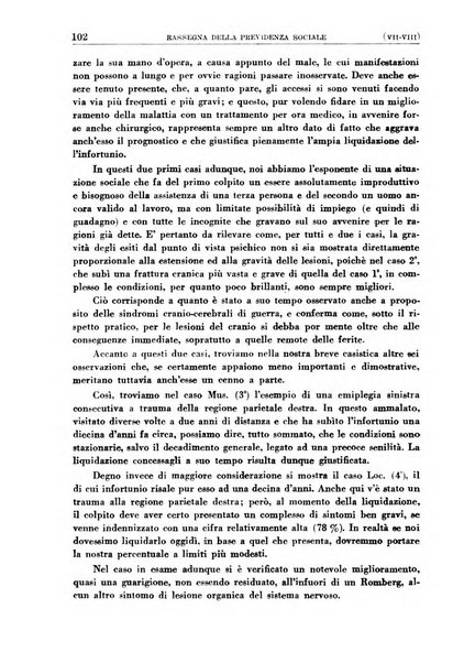 Rassegna della previdenza sociale assicurazioni e legislazione sociale, infortuni e igiene del lavoro