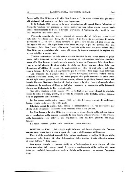 Rassegna della previdenza sociale assicurazioni e legislazione sociale, infortuni e igiene del lavoro