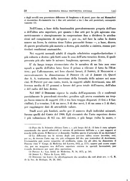 Rassegna della previdenza sociale assicurazioni e legislazione sociale, infortuni e igiene del lavoro