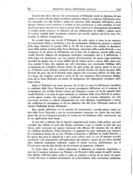 Rassegna della previdenza sociale assicurazioni e legislazione sociale, infortuni e igiene del lavoro