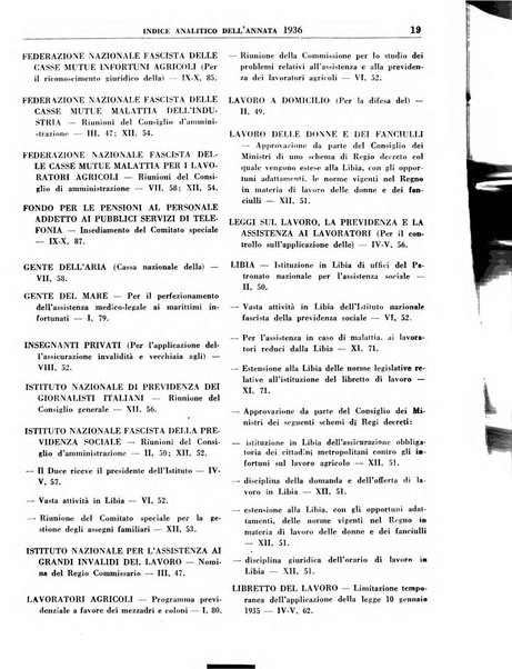 Rassegna della previdenza sociale assicurazioni e legislazione sociale, infortuni e igiene del lavoro