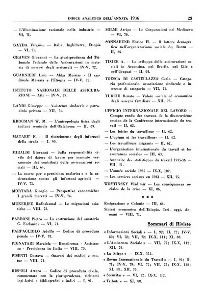 Rassegna della previdenza sociale assicurazioni e legislazione sociale, infortuni e igiene del lavoro