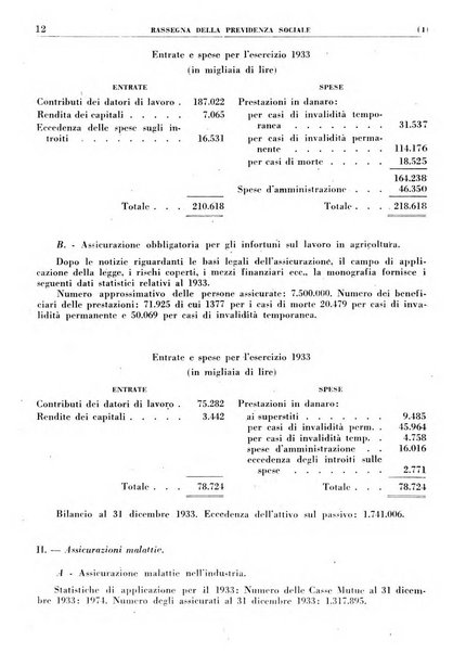 Rassegna della previdenza sociale assicurazioni e legislazione sociale, infortuni e igiene del lavoro