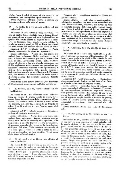 Rassegna della previdenza sociale assicurazioni e legislazione sociale, infortuni e igiene del lavoro