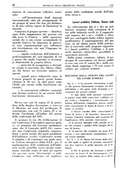 Rassegna della previdenza sociale assicurazioni e legislazione sociale, infortuni e igiene del lavoro