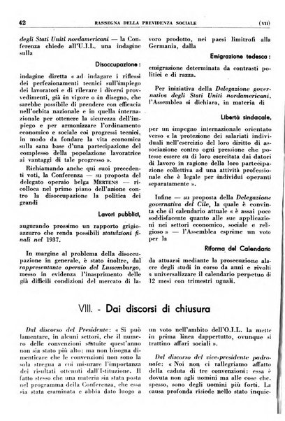 Rassegna della previdenza sociale assicurazioni e legislazione sociale, infortuni e igiene del lavoro