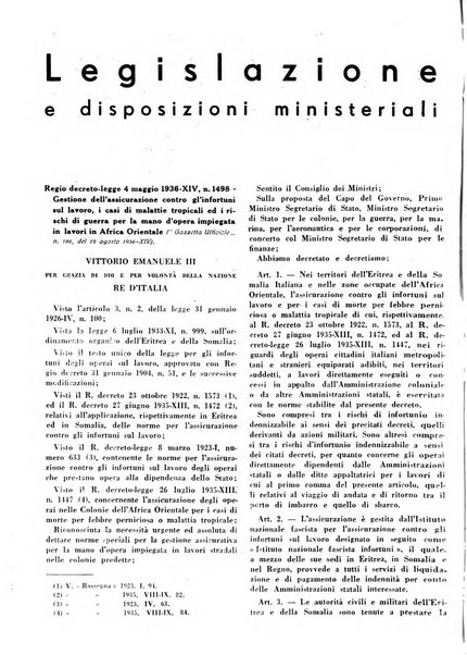 Rassegna della previdenza sociale assicurazioni e legislazione sociale, infortuni e igiene del lavoro