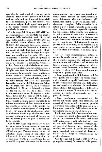 Rassegna della previdenza sociale assicurazioni e legislazione sociale, infortuni e igiene del lavoro