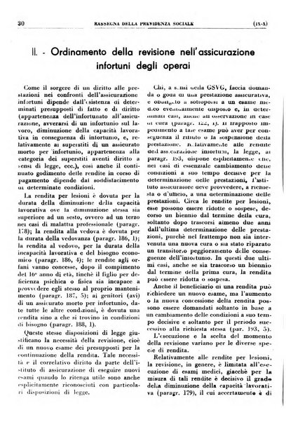 Rassegna della previdenza sociale assicurazioni e legislazione sociale, infortuni e igiene del lavoro