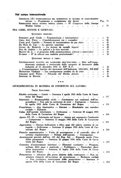 Rassegna della previdenza sociale assicurazioni e legislazione sociale, infortuni e igiene del lavoro