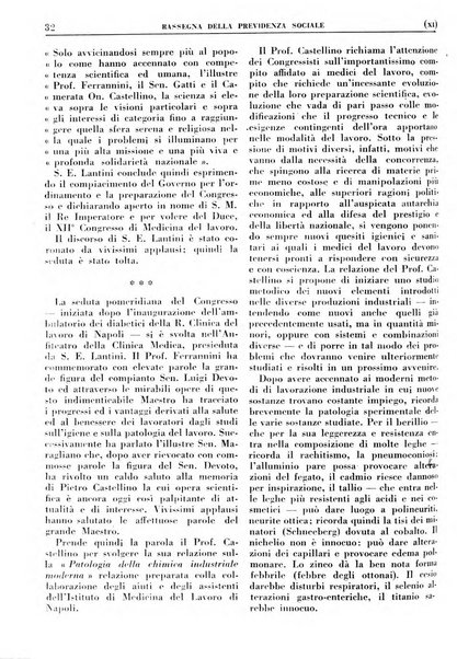 Rassegna della previdenza sociale assicurazioni e legislazione sociale, infortuni e igiene del lavoro