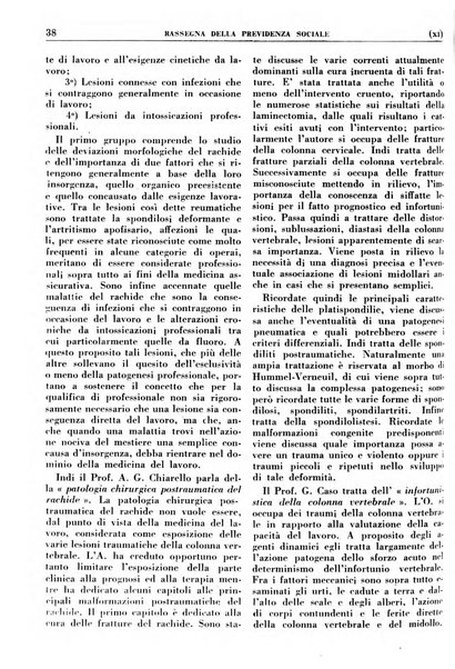 Rassegna della previdenza sociale assicurazioni e legislazione sociale, infortuni e igiene del lavoro