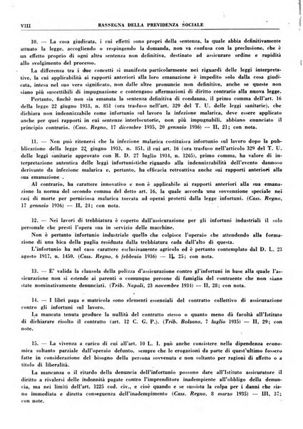 Rassegna della previdenza sociale assicurazioni e legislazione sociale, infortuni e igiene del lavoro