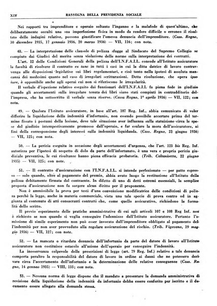 Rassegna della previdenza sociale assicurazioni e legislazione sociale, infortuni e igiene del lavoro