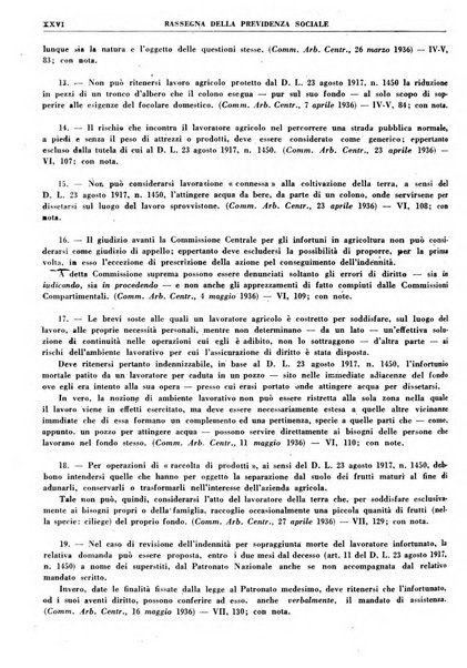 Rassegna della previdenza sociale assicurazioni e legislazione sociale, infortuni e igiene del lavoro