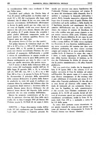 Rassegna della previdenza sociale assicurazioni e legislazione sociale, infortuni e igiene del lavoro