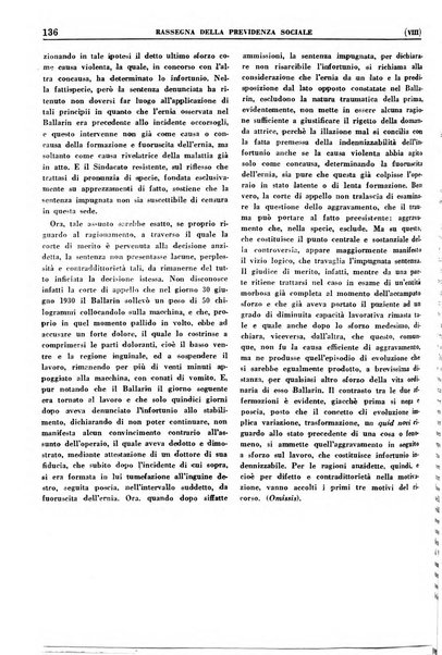 Rassegna della previdenza sociale assicurazioni e legislazione sociale, infortuni e igiene del lavoro